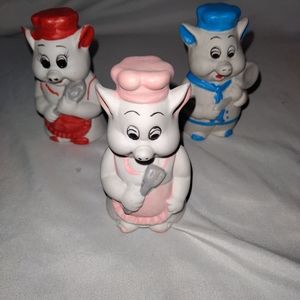 Rare vintage kitchen utensil pigs